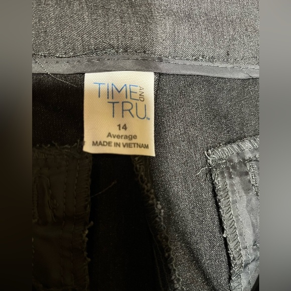 Time and Tru grey slacks - Picture 9 of 10